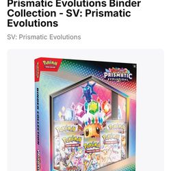 Prismatic Evolutions Binder Collection