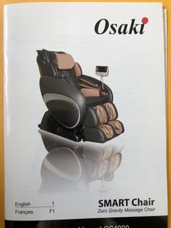 Smart Massage Chair With Screen