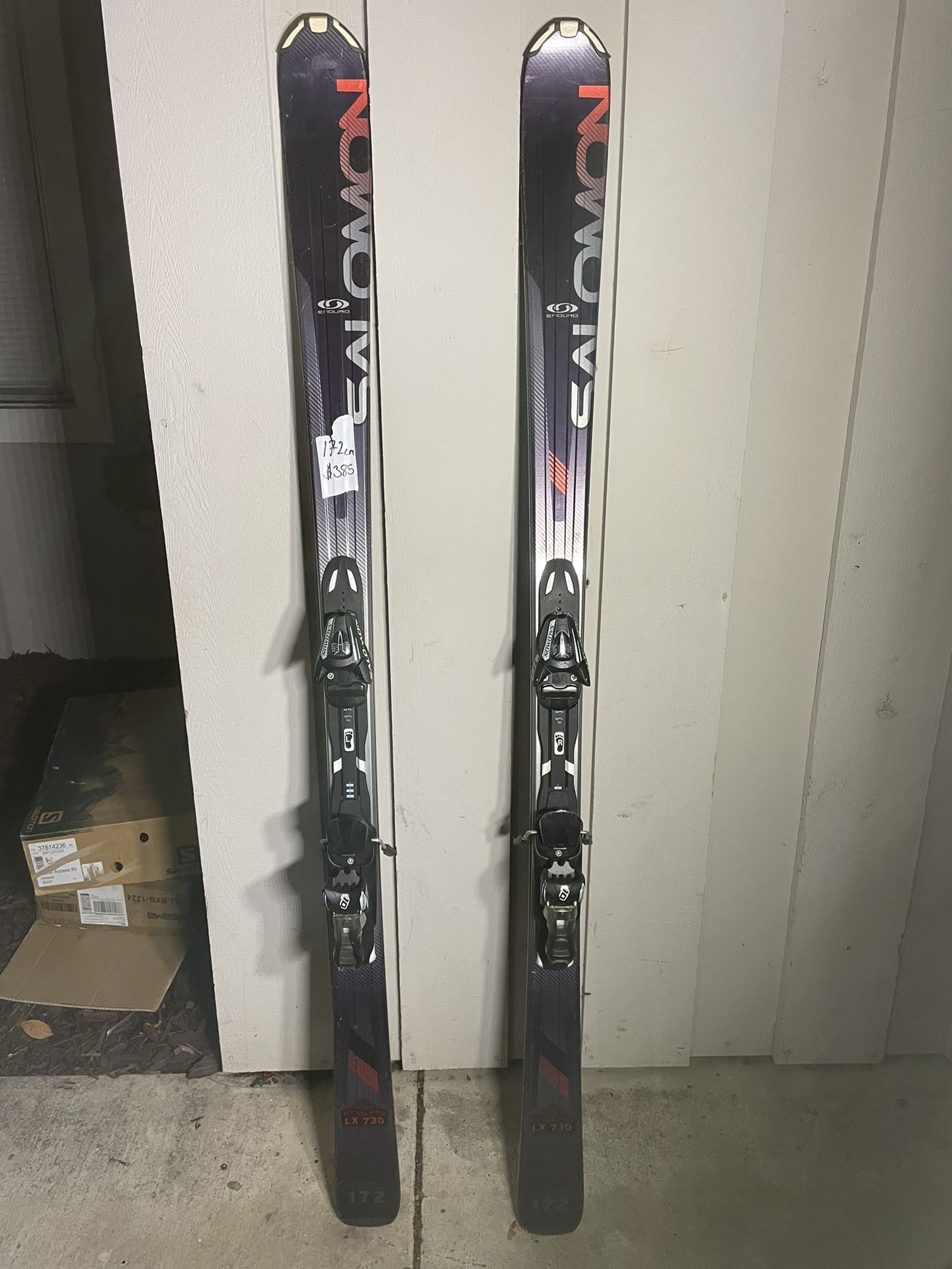 172cm Salomon enduro skis