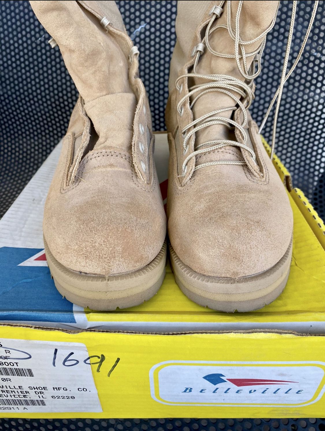 Belleville military boots size 11