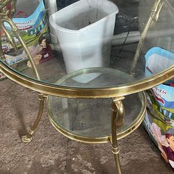 Brass Swan Tables 