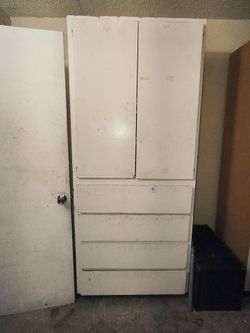Wardrobe and cabinet