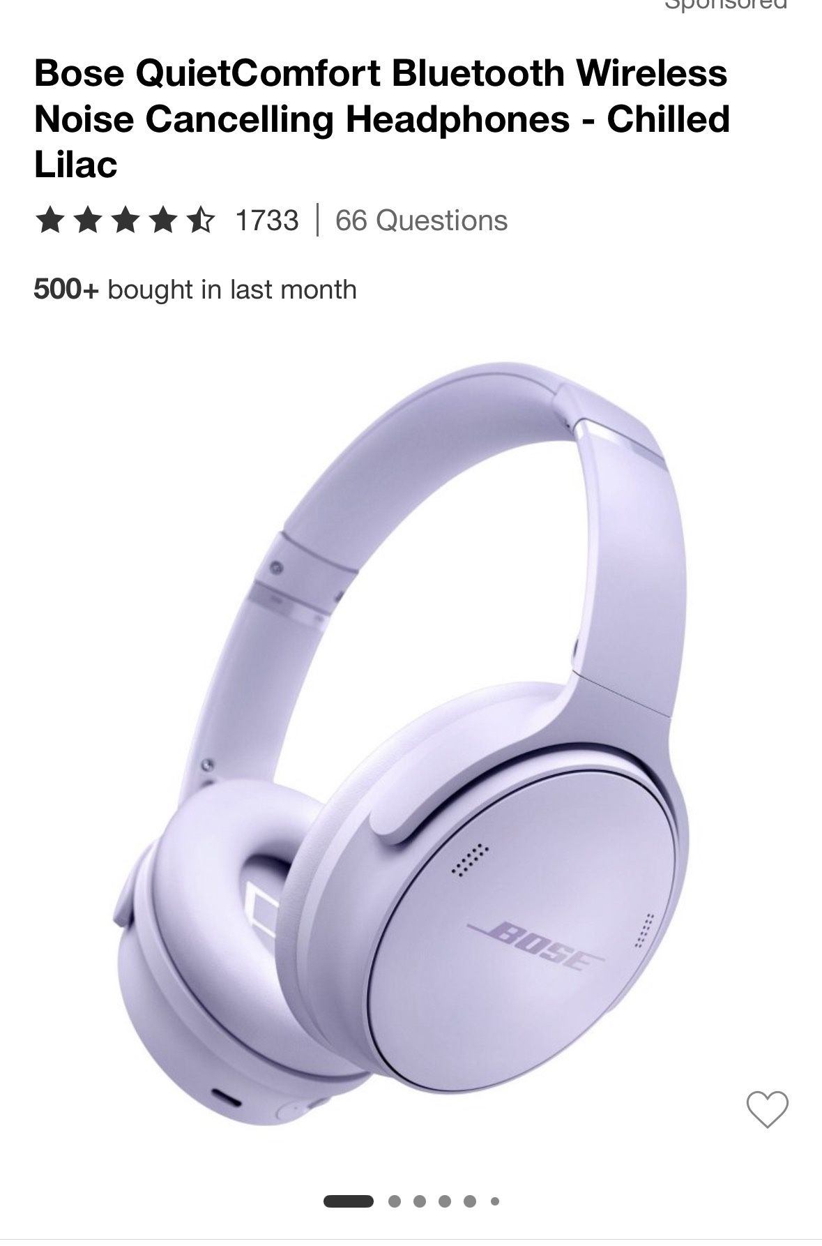 Bose Quitecomfort Headphones