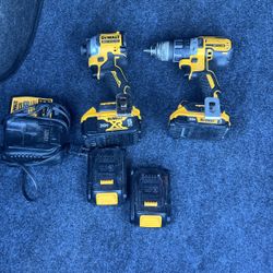 Dewalt Impact And Drill Set 