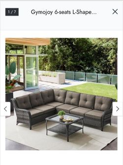 Brand New Outdoor Sectional Sofa and Coffee Table