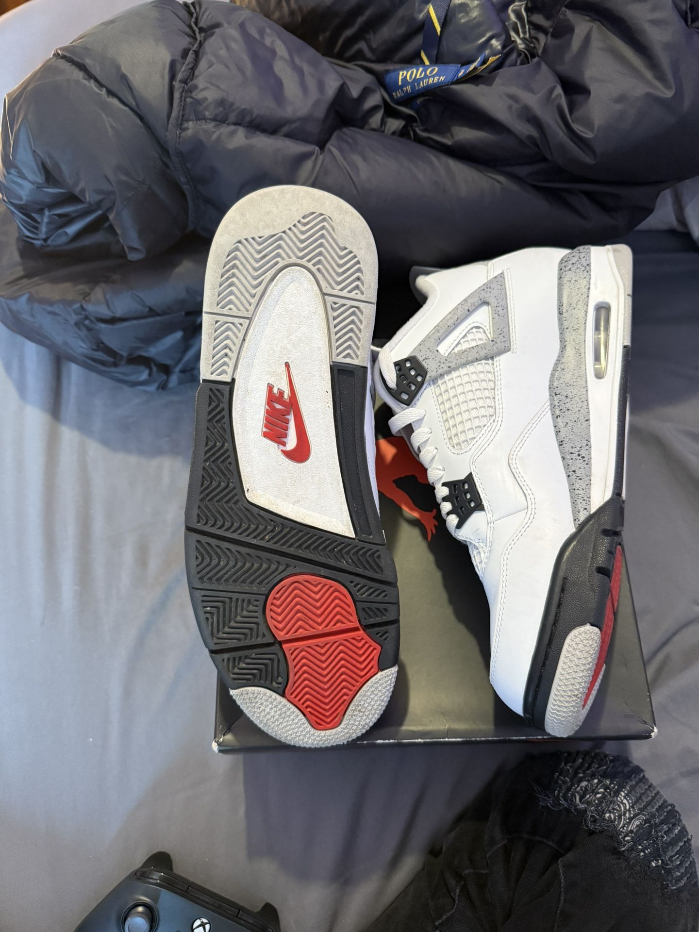 Jordan 4 White Cement 2025