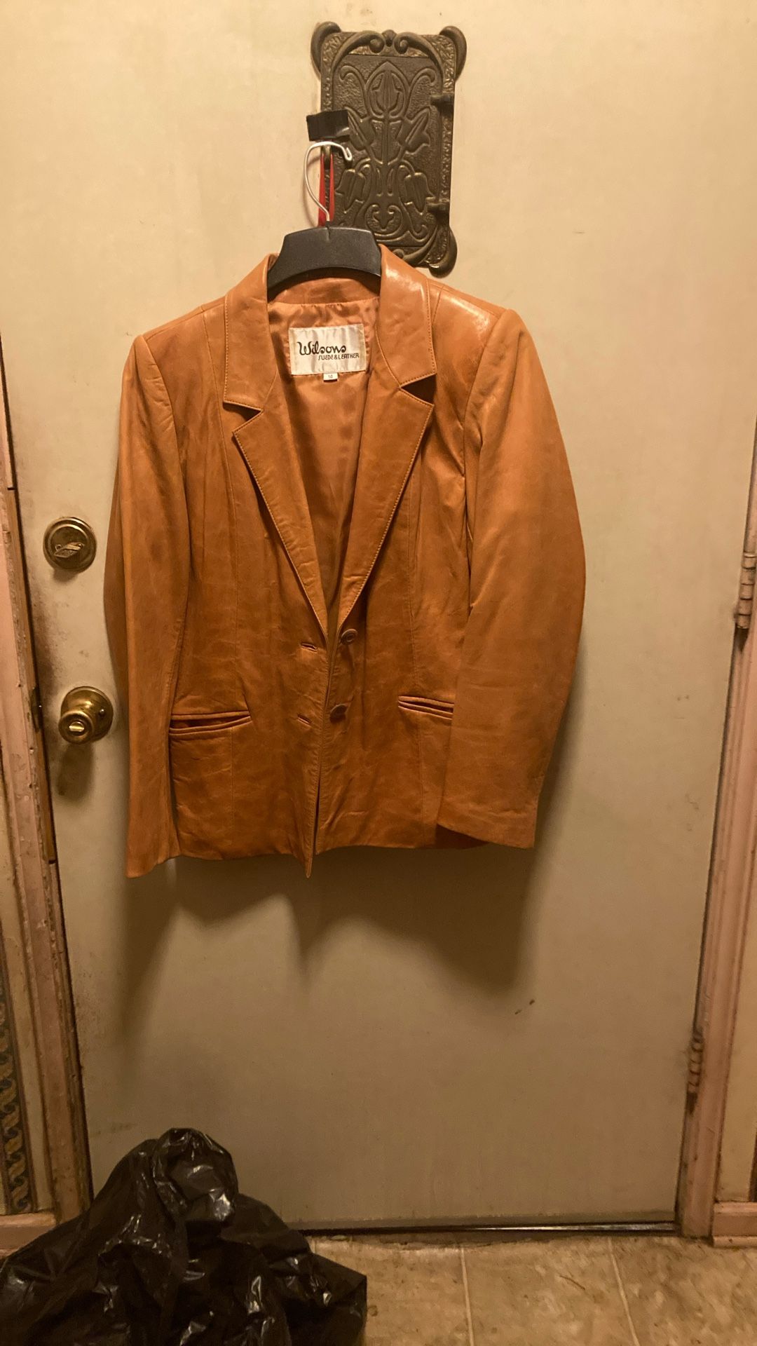 Leather jacket, Wilson brand