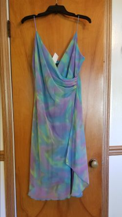 New Beautiful And Unique Ruched Vintage Dress Size 16