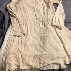 Boho Dress Corset Back 