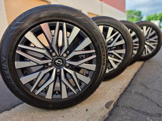 Wheels 17 5 lugs nissan original