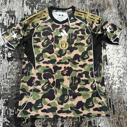 BAPE x ADIDAS Camo Soccer Jersey
