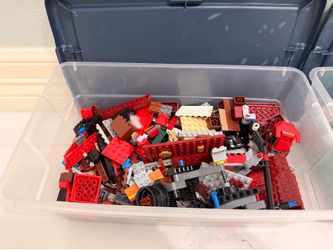 LEGOs and table