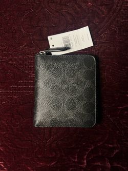 Coach Men’s Zip Around Coin Wallet