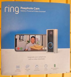 Ring Peephole Camera *Never Used*