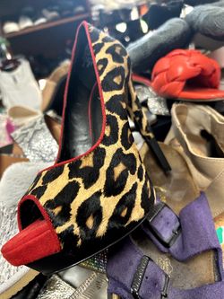 Leopard Print Heels