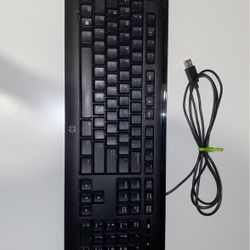 HP Wired English Keyboard 