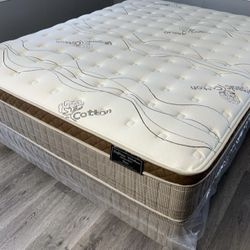 Ck Organic Cloud Edition Europillow Top 12inch Matres!!