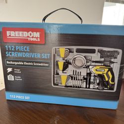 112 Piece Screwdriver Set