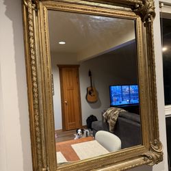 Antique Gold Mirror