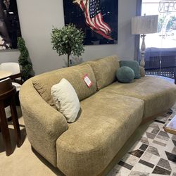Palermo Curved 2-piece Sectional Sofa