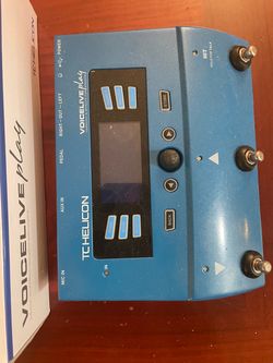 TC Helicon VoiceLive Play Vocal Effects & Looper Pedal