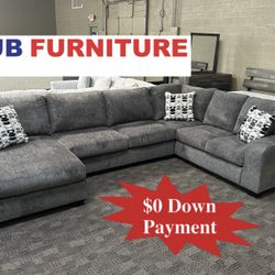 New Grey Sectional