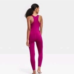 J.DOW FITNESS one piece bodysuit raspberry rose XL