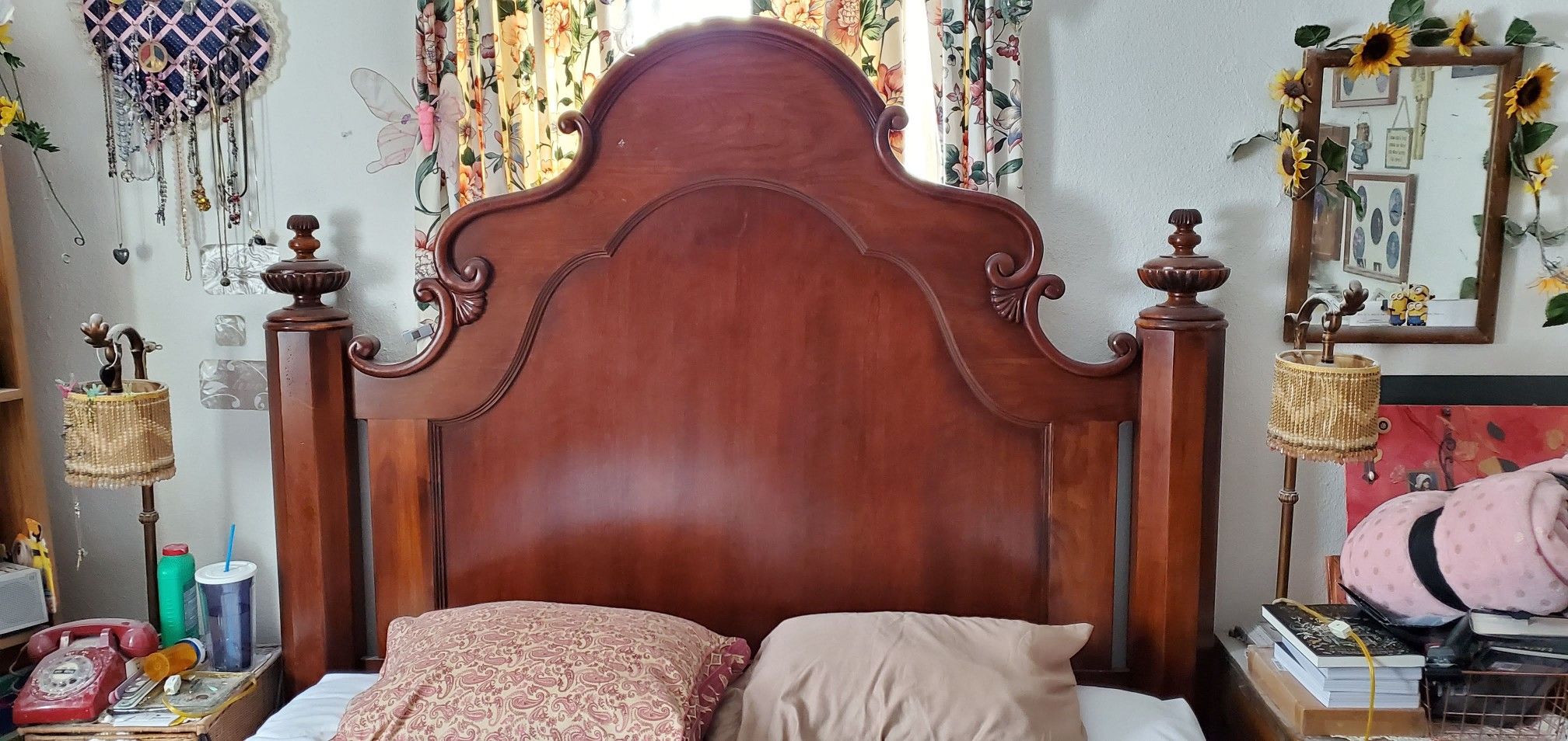 Queen Sized Fine Wood Bed Frame