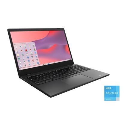 Gateway Chromebook, 15.6" HD, Intel Pentium N6000, Quad Core, 4GB RAM, 128GB Storage, 1MP Webcam, Chrome OS, Black, GCNP41524-BK
