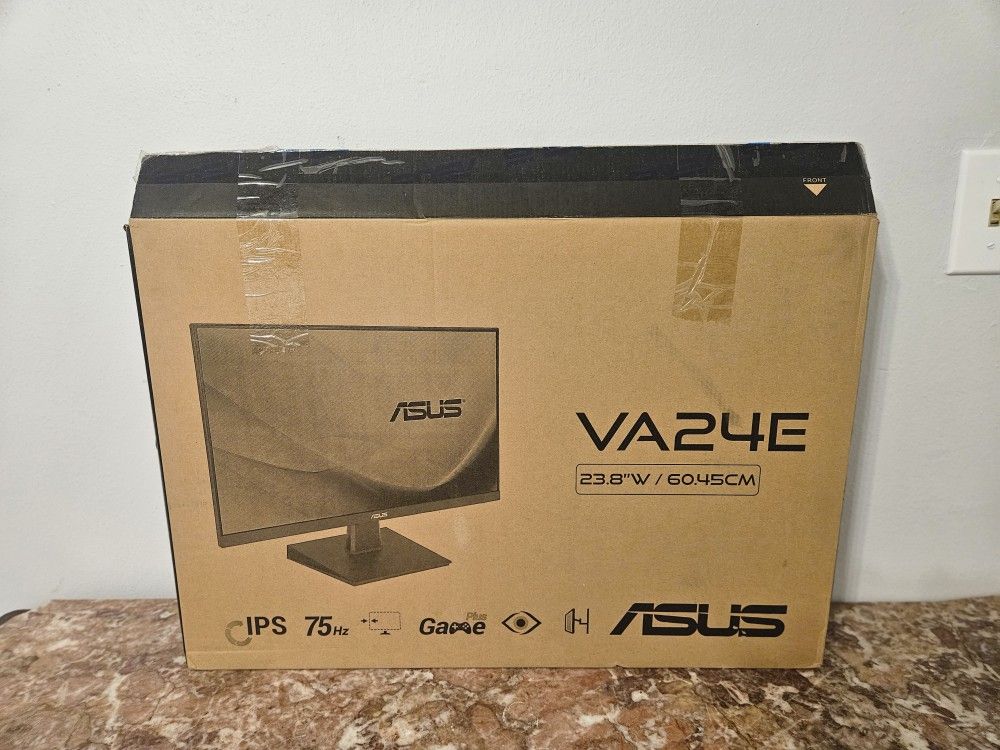 Computer Monitor- GAME PLUS-ASUS VA24E Open Box Never Used