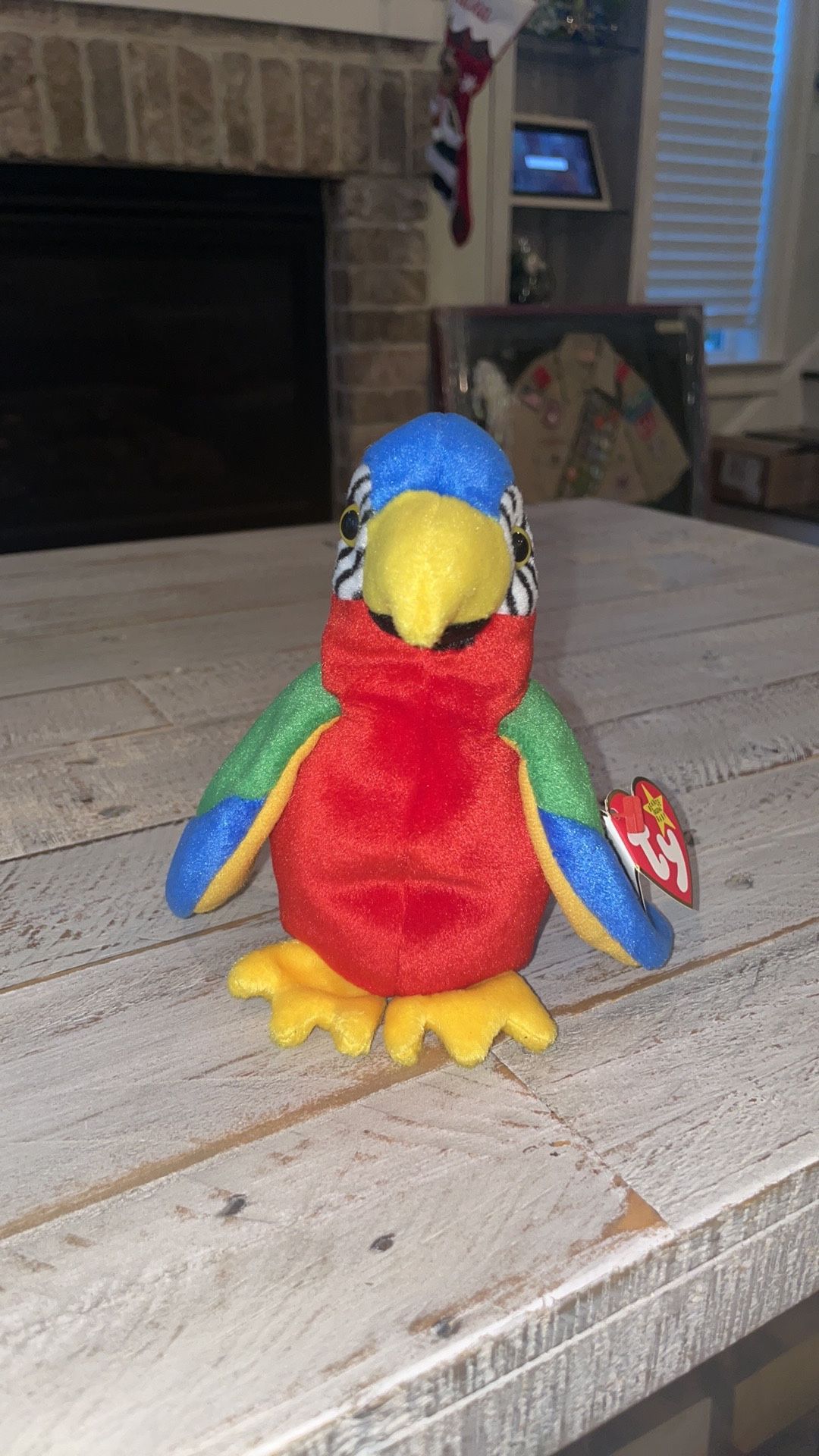 Rare “Jabber The Parrot” TY Beanie Baby