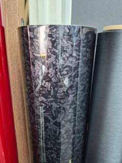 Glossy forged vinyl wrap by the yard