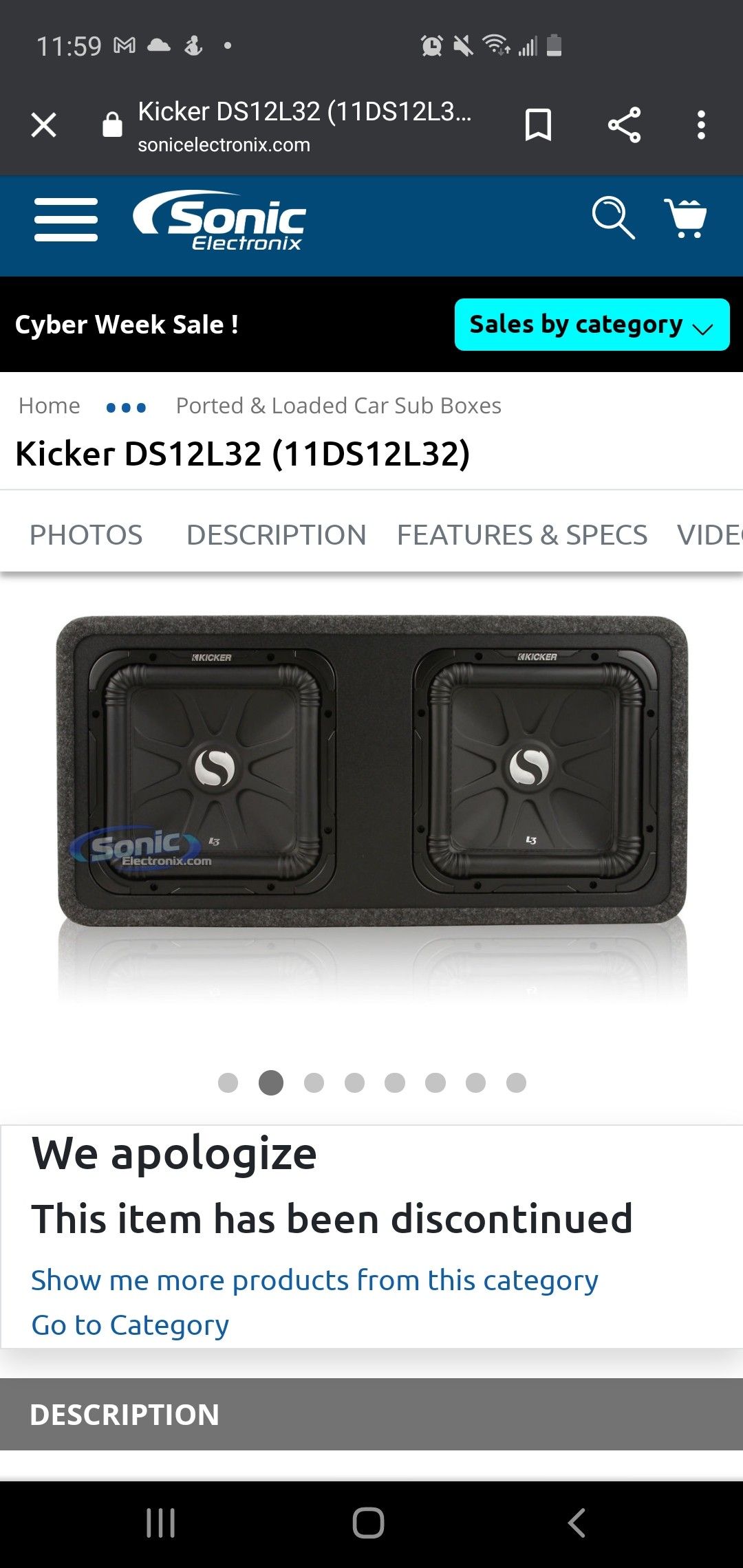 Kicker L3 Subs