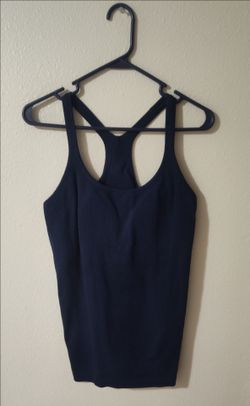 Dark Blue Lined Bra Lululemon Tank