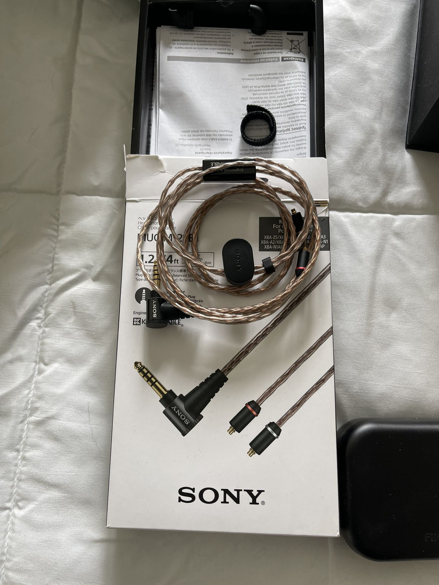 Sony  High End Ear Phone Connectors For  In Ear Headphones 