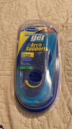 Dr. Scholl's Massaging Gel Arch Supports Design For Men’s Shoes Size 8-13
