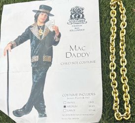 Franco Mac Daddy Child Halloween Costume Medium