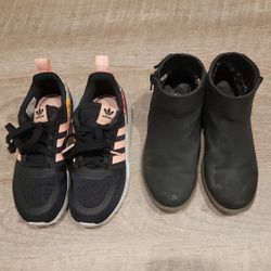 ADIDAS, SKETCHERS Girl Shoes Size 13