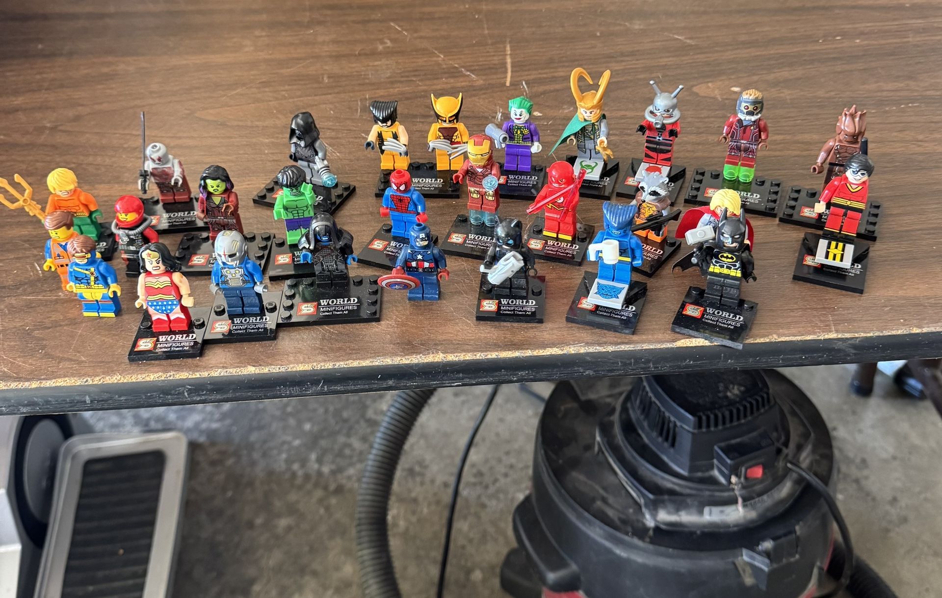 Various World Mini Figures