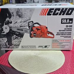 ECHO CHAINSAW GAS TIMBER WOLF CS-590 -20IN BRAND NEW 