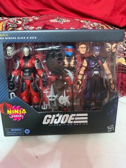 G. I. Joe Classified Series 160 Cobra Ninjas Slice and Dice