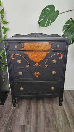 Beautiful Antique Dresser and Bed Frame