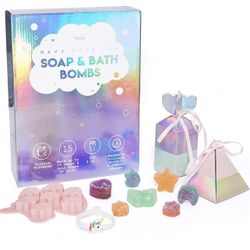 Make Your Own Unicorn Bath Bomb & Soap Set for Kids