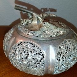 Antique Cambodian Ornate Betel Box 