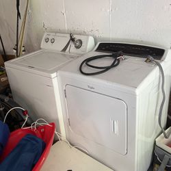 Whirlpool Electric Dryer And Admiral Washer