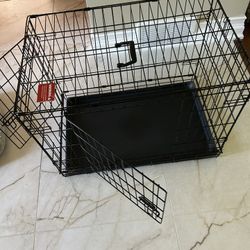 Wire Dog Crate With Pad