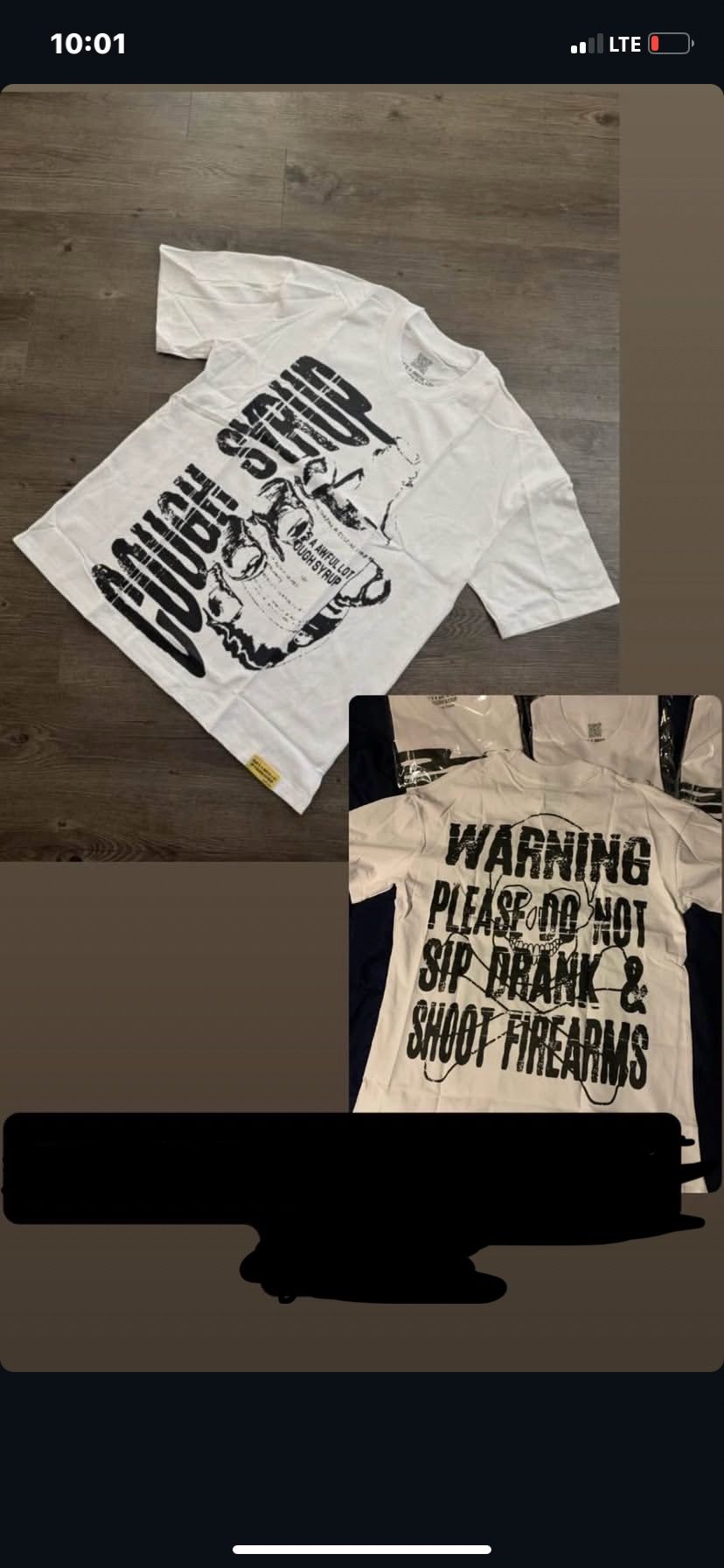 Awful Lotta Cough Syrup Shirt