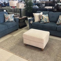 OM• $38 Initial • Brand New Cashton Sofa And Loveseat 