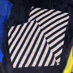 Black and White Maxi Skirt