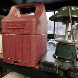 Coleman Propane Camping Lamp. Like New Condition 